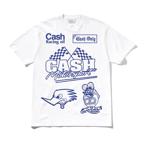Cash Only Service Tee (White)