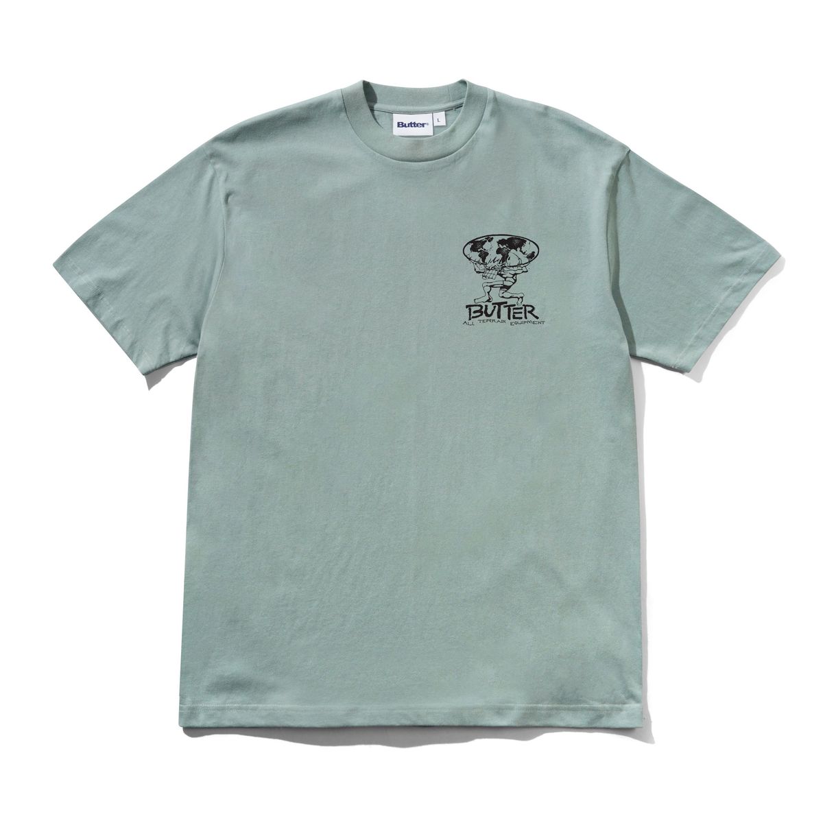 Butter Goods Terrain Tee (Dull Mint)