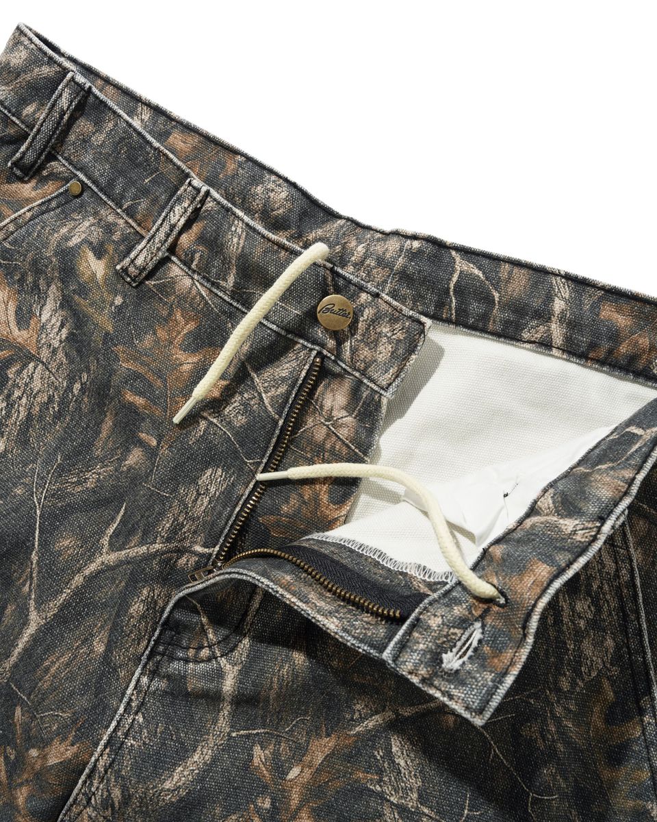 Butter Goods Work Shorts (Forest Camo)