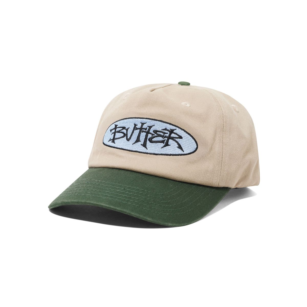 Butter Goods Tide 5 Panel Cap (Washed Tan)