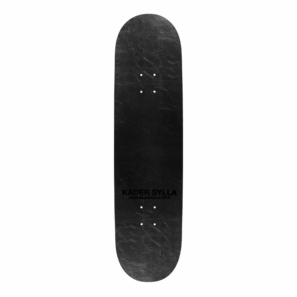 Violet Leather Pattern Deck Kader Sylla Deck