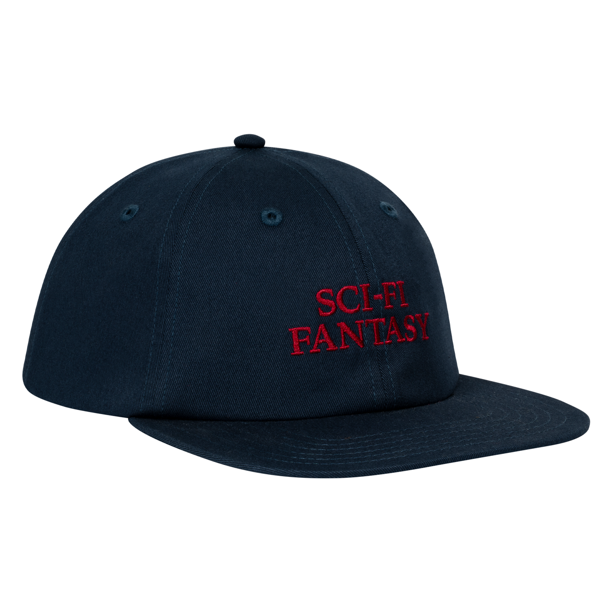 Sci-Fi Fantasy Herringbone Logo Hat (Navy)