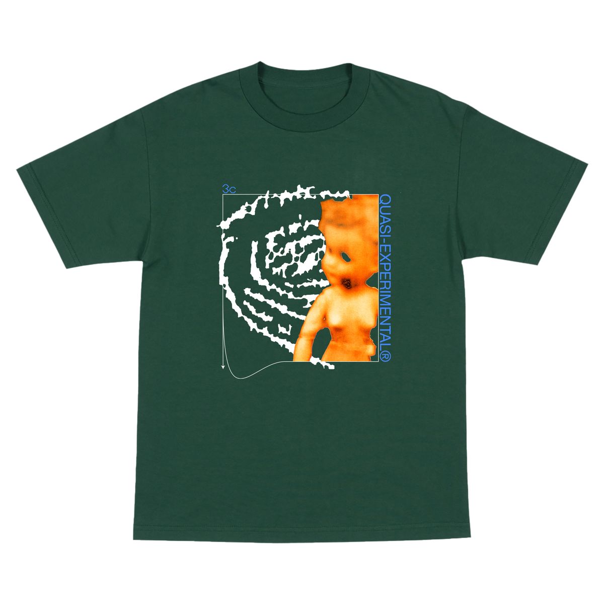 Quasi Doll Face Tee (Forest)