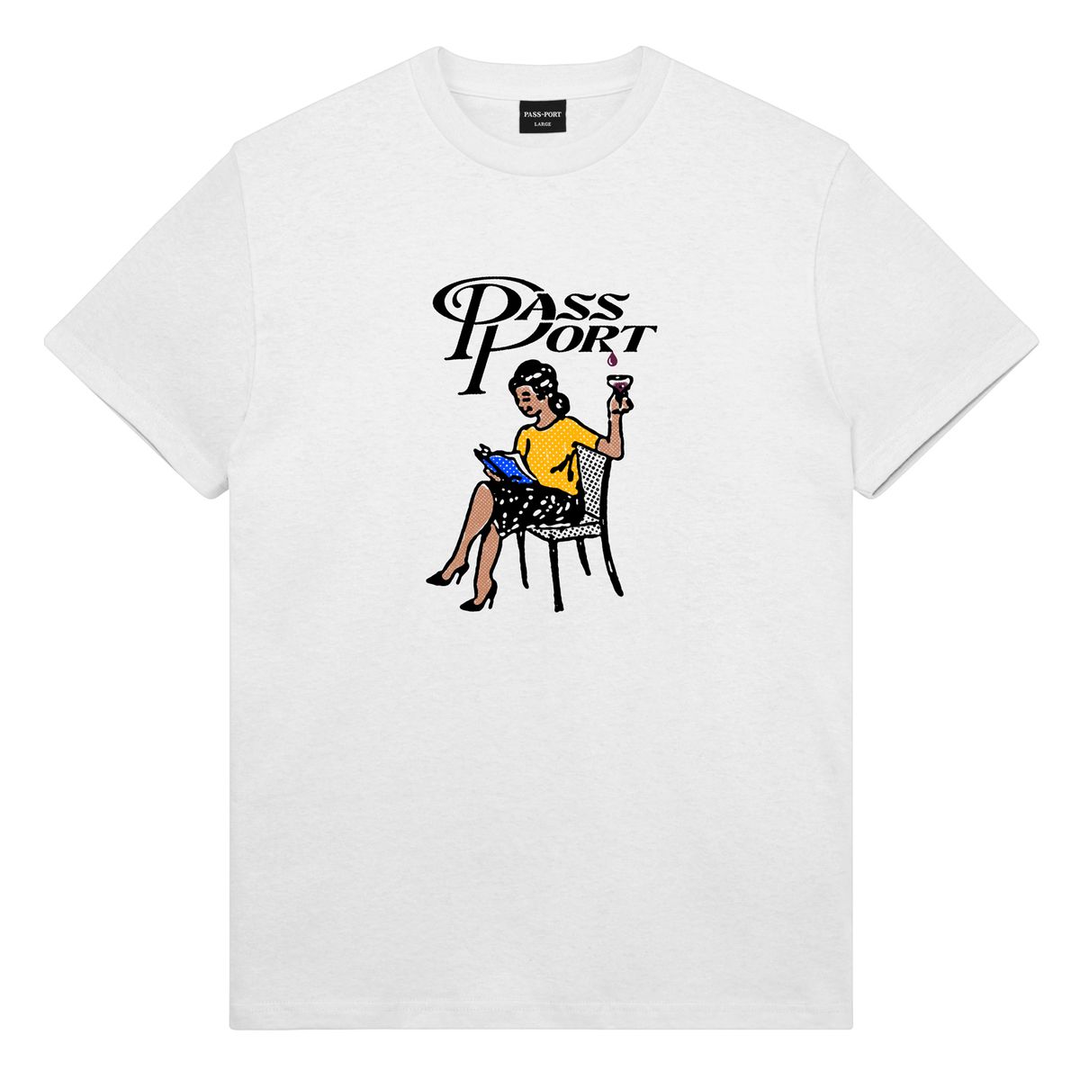 Pass-Port Minimal Output Tee (White)