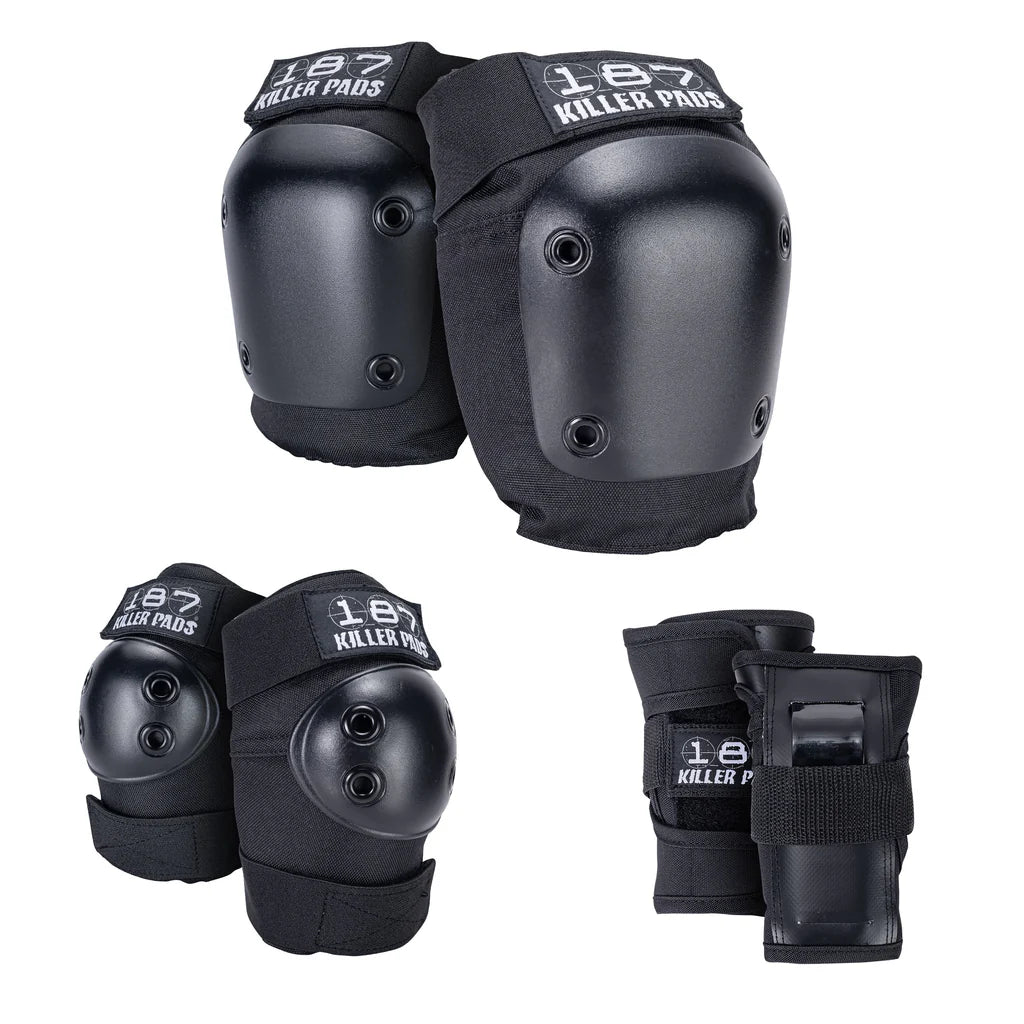 187 Six Pack Pad Set (Black)