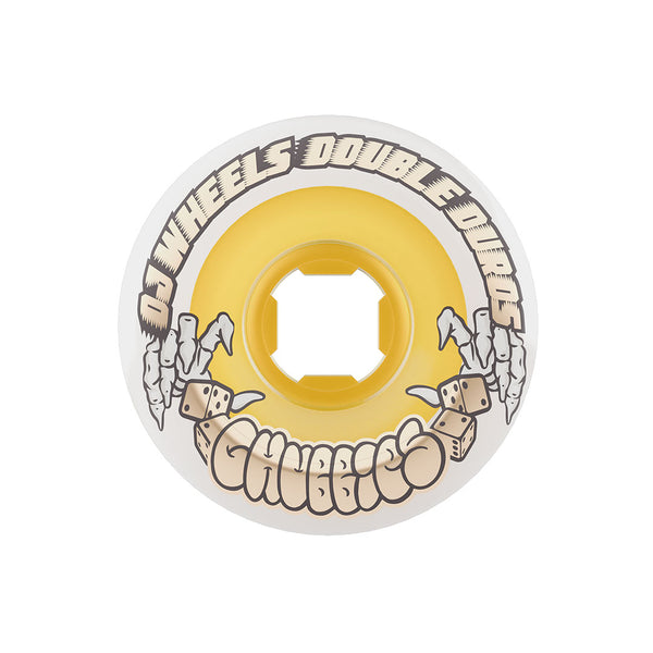 OJ Double Duro White Gum Chubbies 99a/95a Wheels 56MM