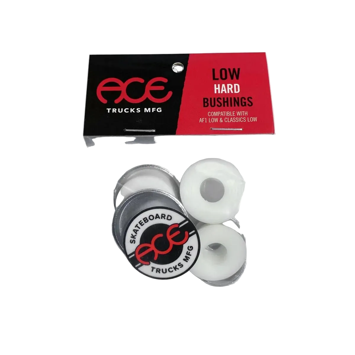 Ace Low Hard Bushings Kit 94/86a (White)
