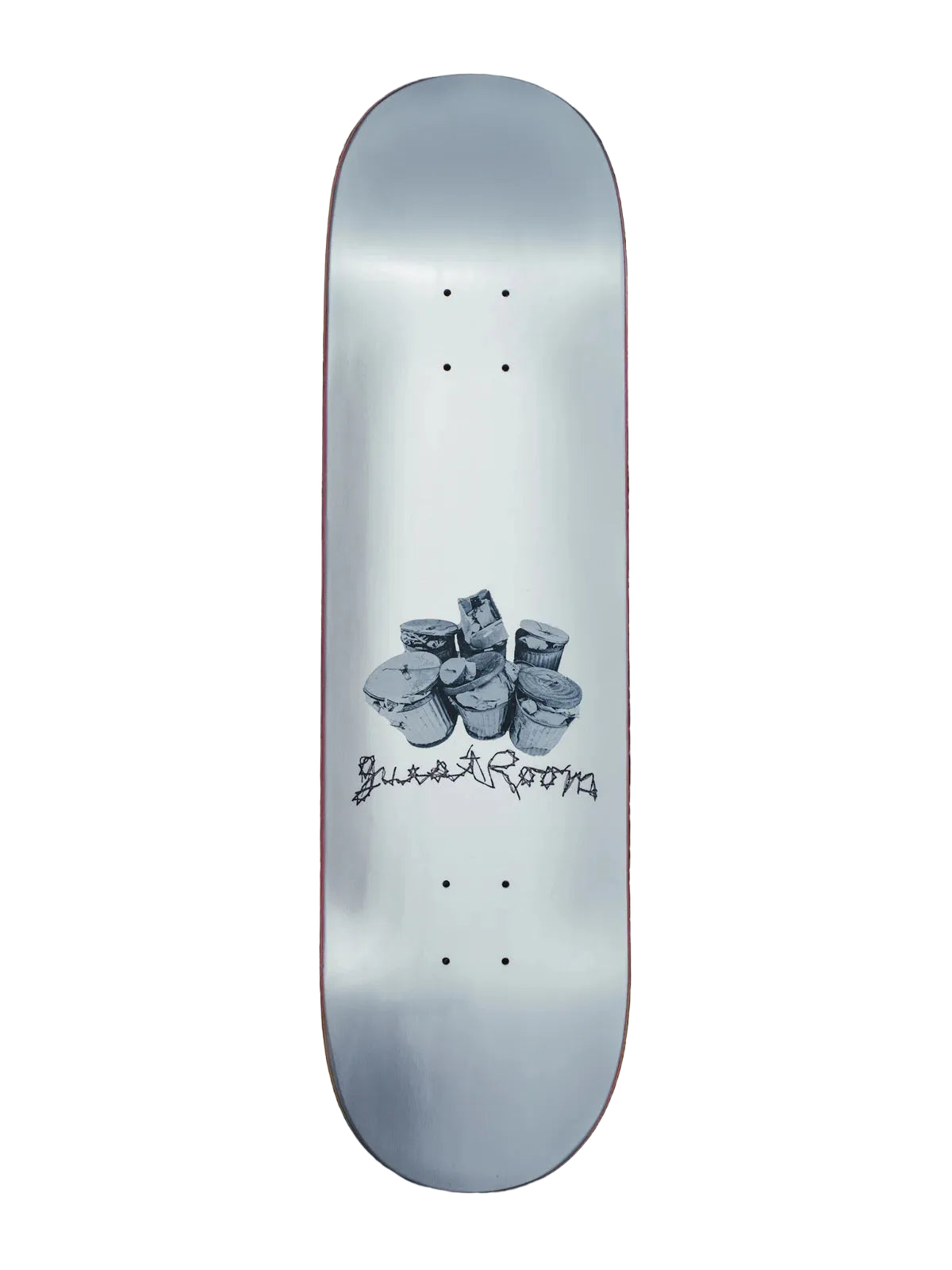 Guestroom Trashcan Deck 8.5" (Silver)