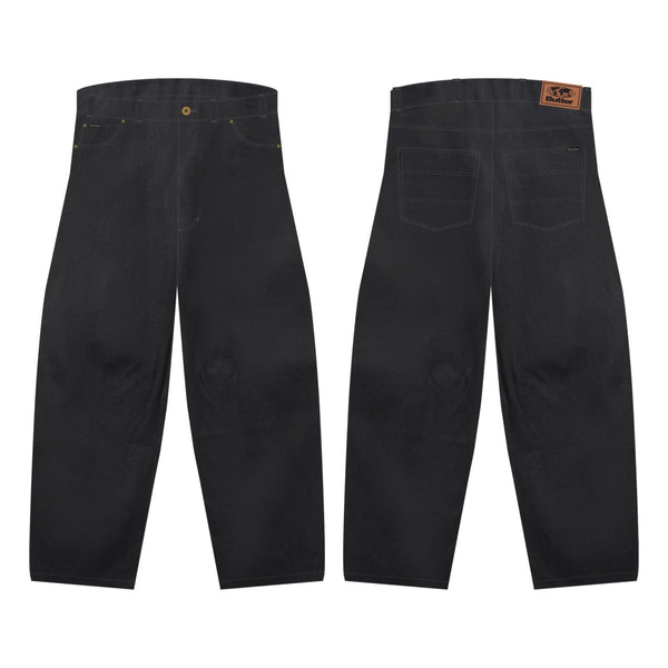 Butter Goods Baggy Denim Jeans (Flat Black)