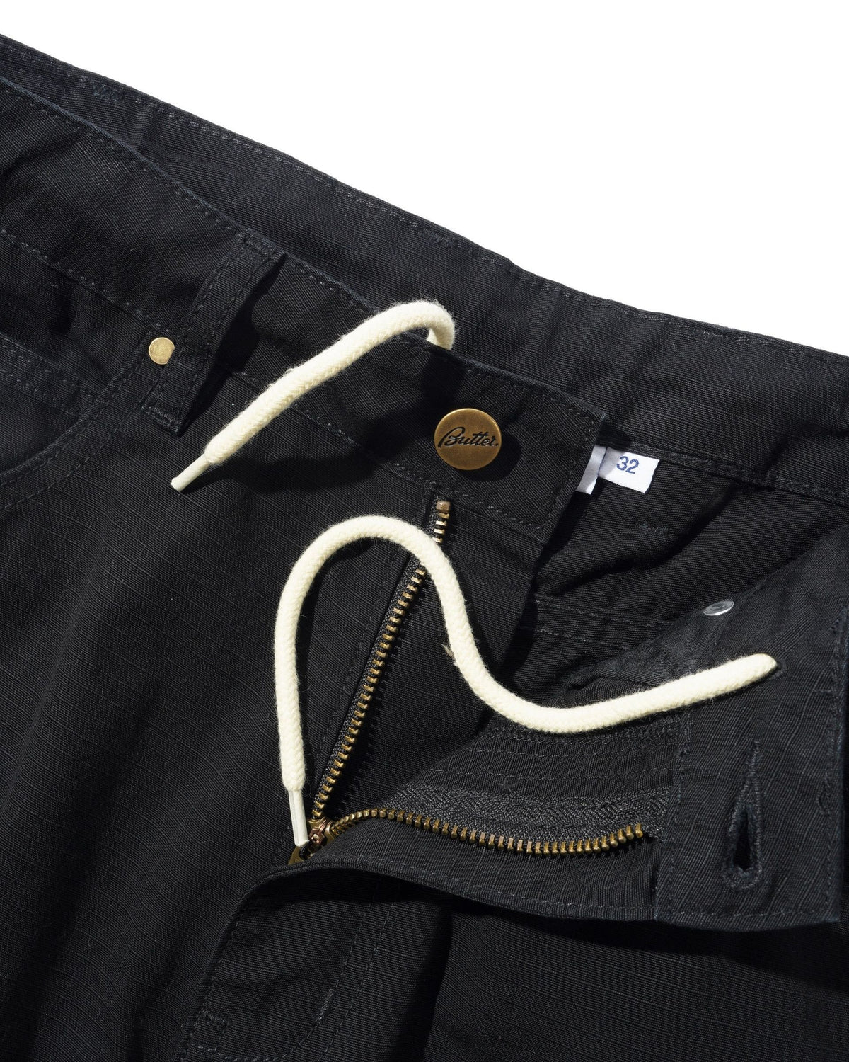 Butter Goods Ripstop Carpenter Pants (Black)