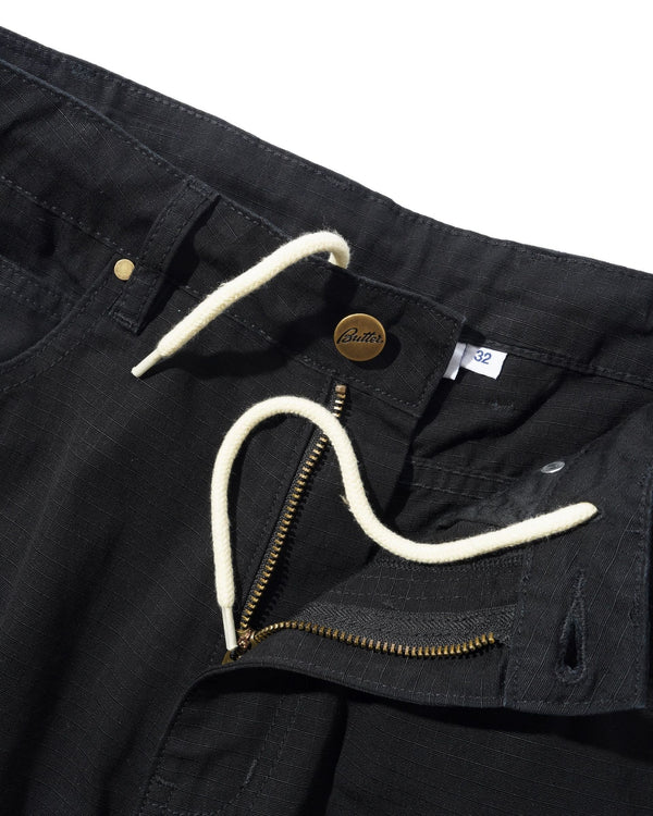 Butter Goods Ripstop Carpenter Pants (Black)