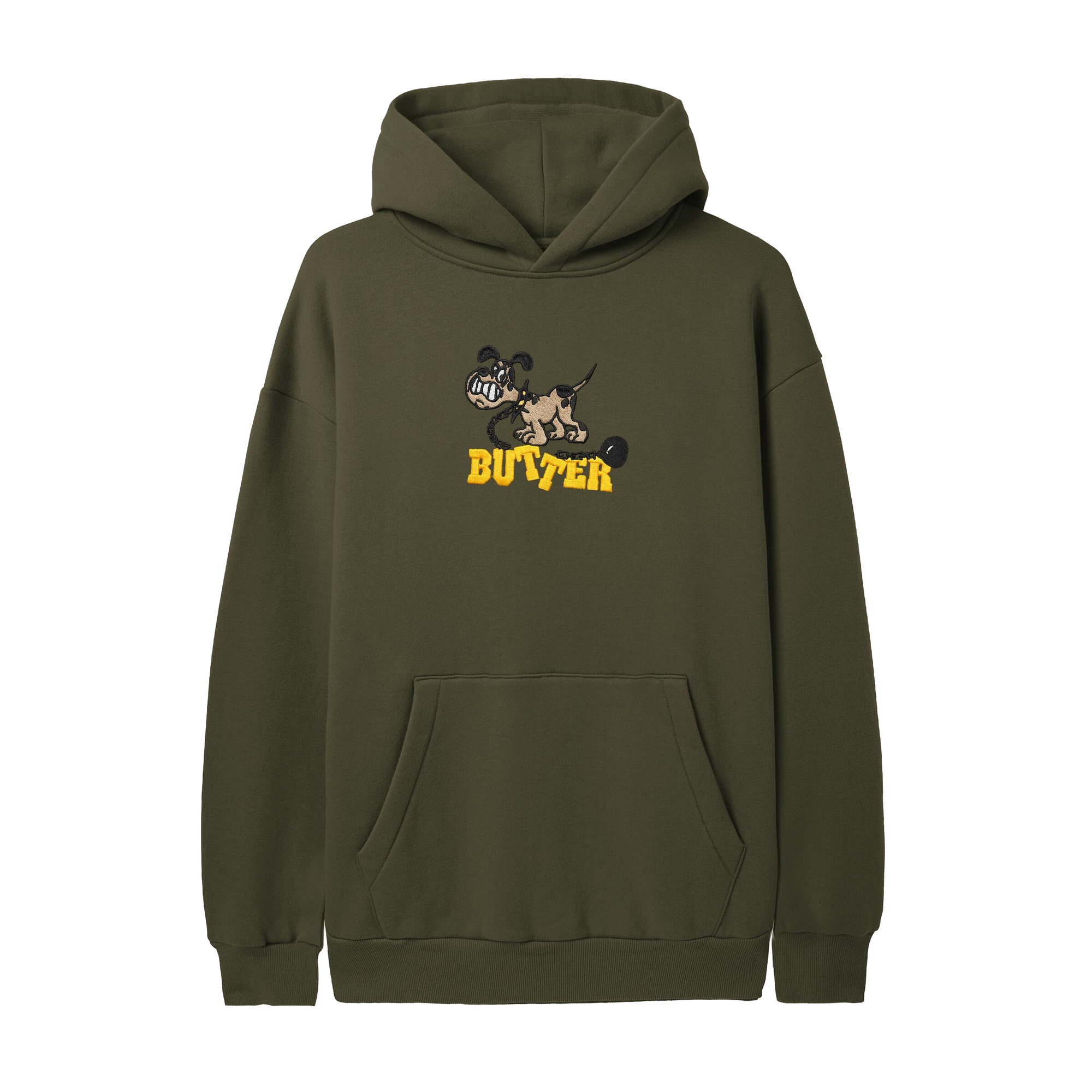 Butter Goods Unleash Pullover Hood (Army)
