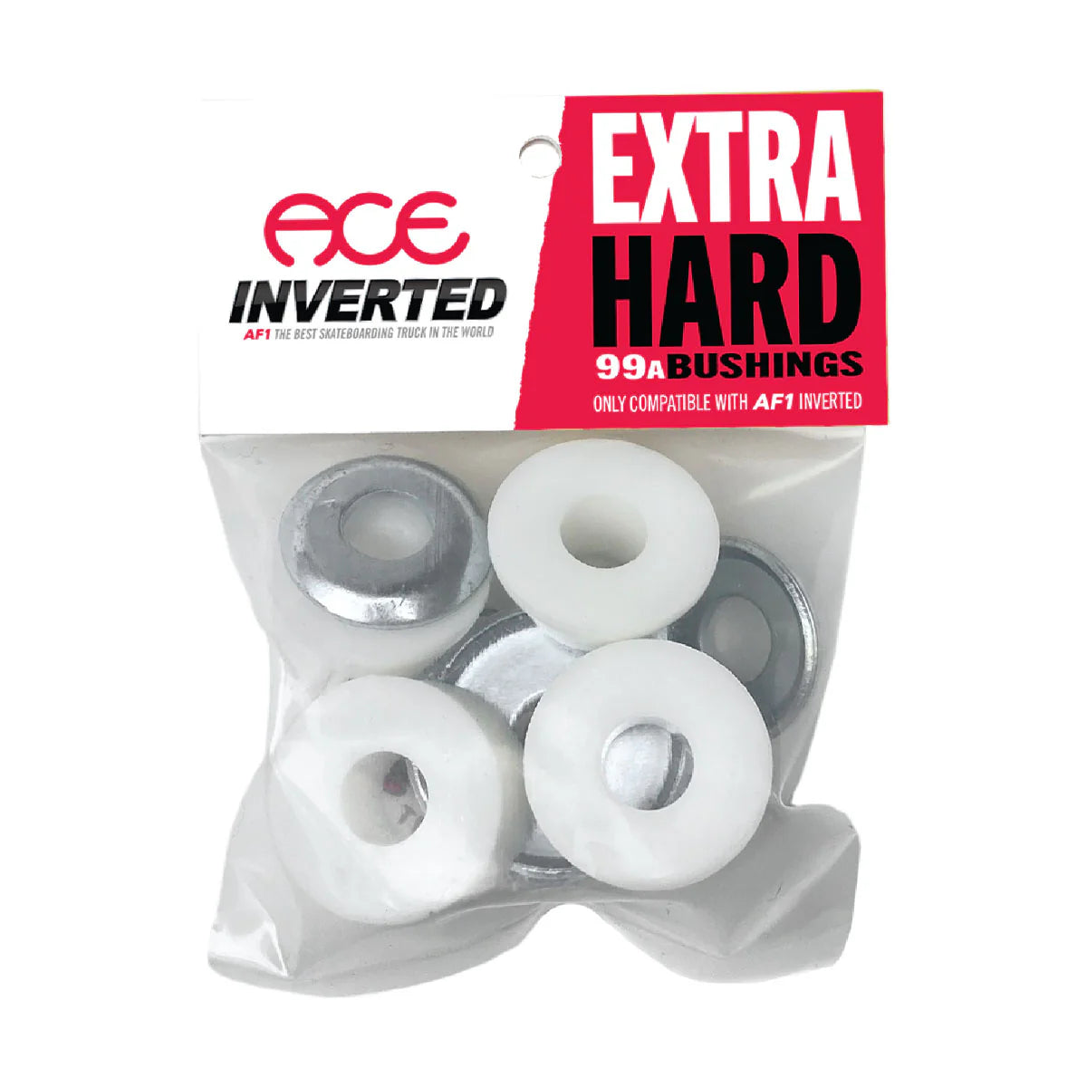 Ace Inverted Bushings Extra Hard (White)