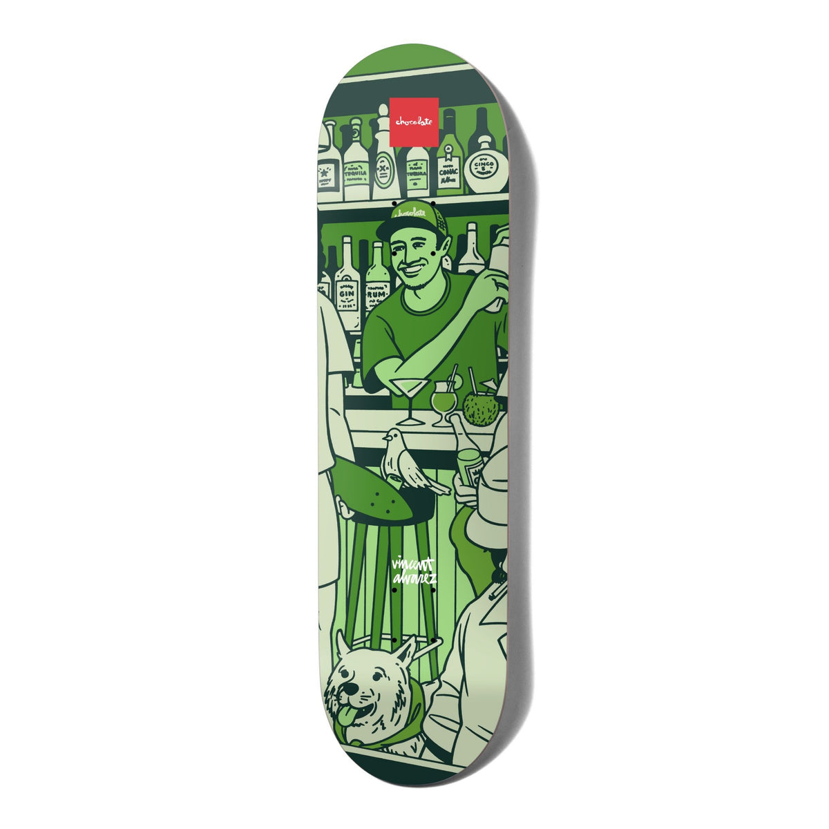 Chocolate Alvarez Bar Series III Deck 8.25"