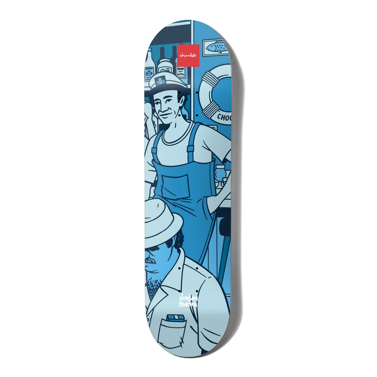 Chocolate Trahan Bar Series III Deck 8.25"