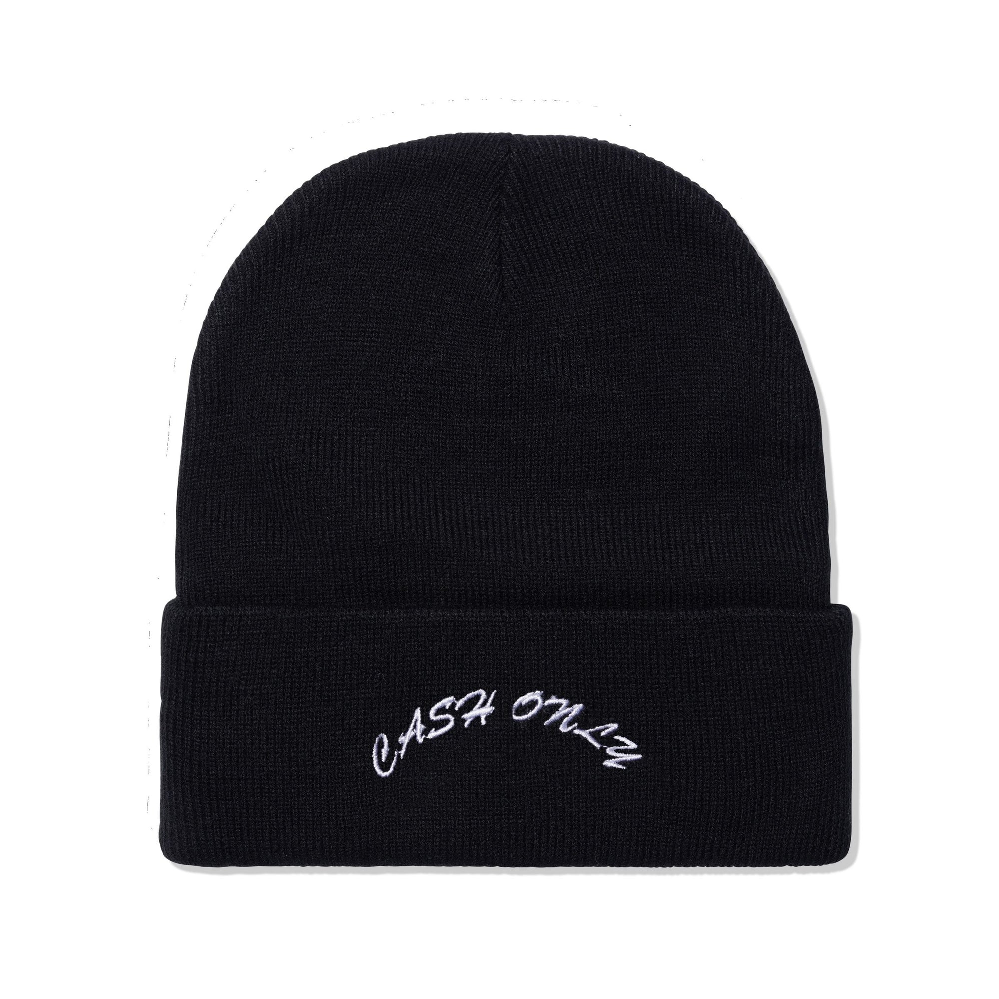 Cash Only Logo Beanie (Black)