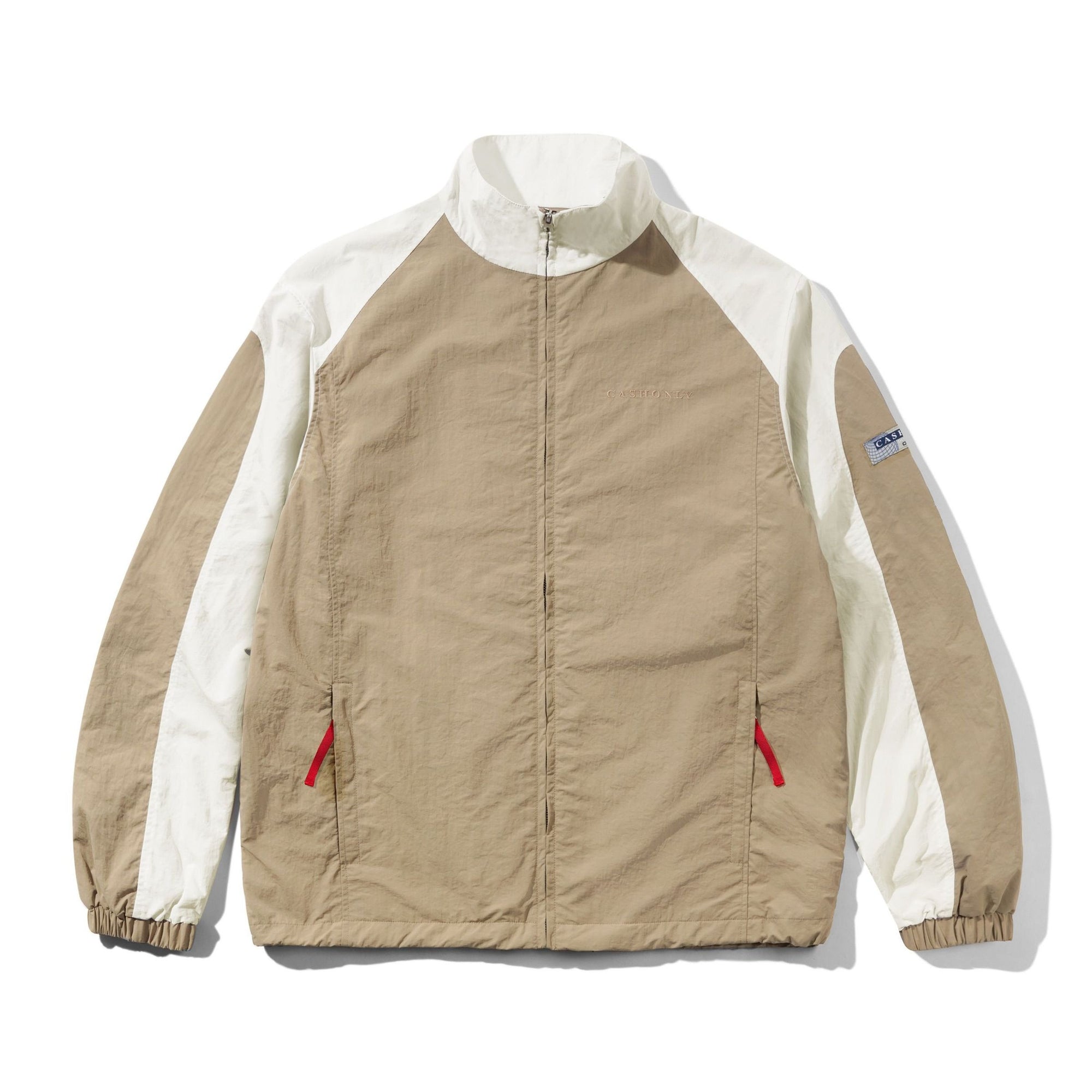 Cash Only Avenue Jacket (Stone/White)