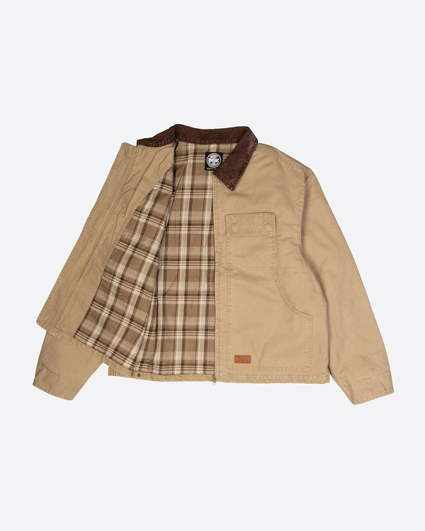 DGK Shokunin Work Jacket 24-7 (Washed Tan)