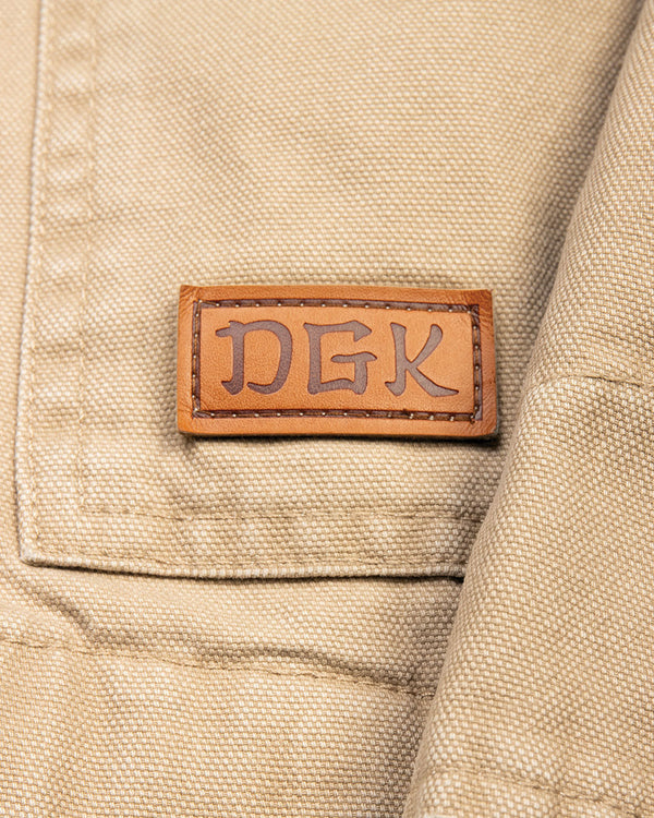 DGK Shokunin Work Jacket 24-7 (Washed Tan)