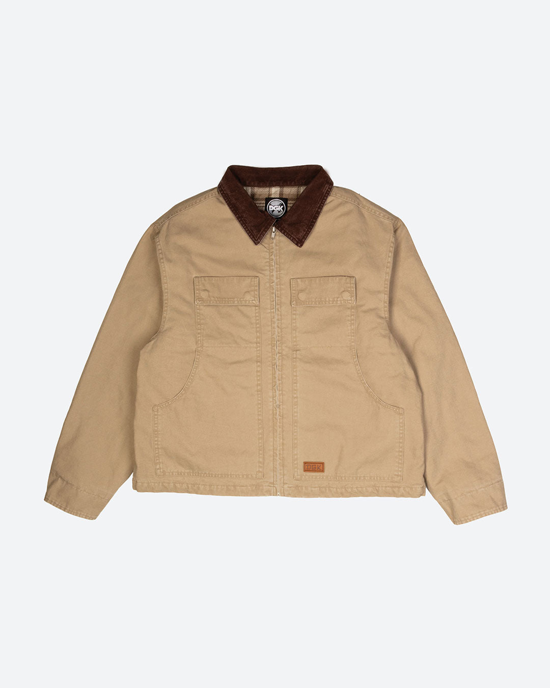 DGK Shokunin Work Jacket 24-7 (Washed Tan)
