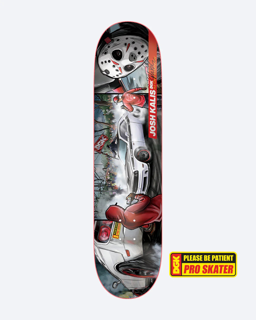 DGK Oversteer Kalis Skateboard Deck 8.06"