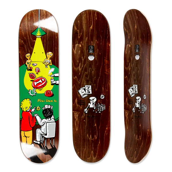 Polar Oski Poker Face Deck 8.125