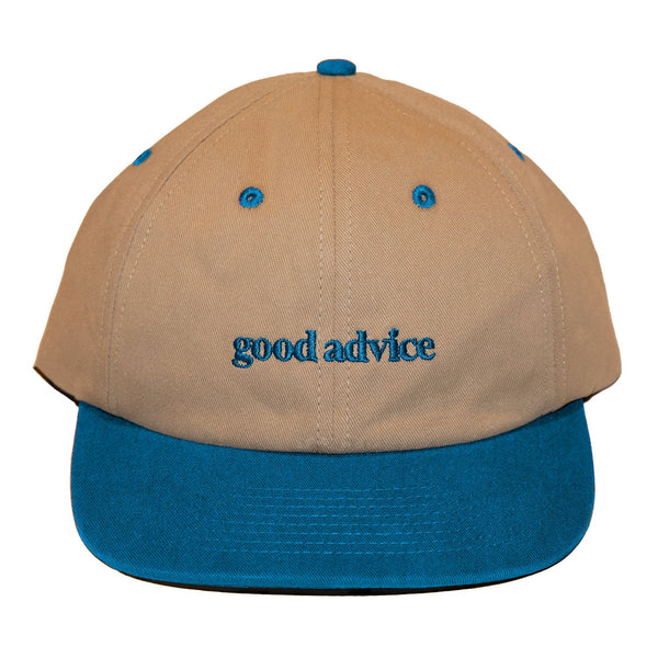 Good Advice Logo Cap Sand Navy