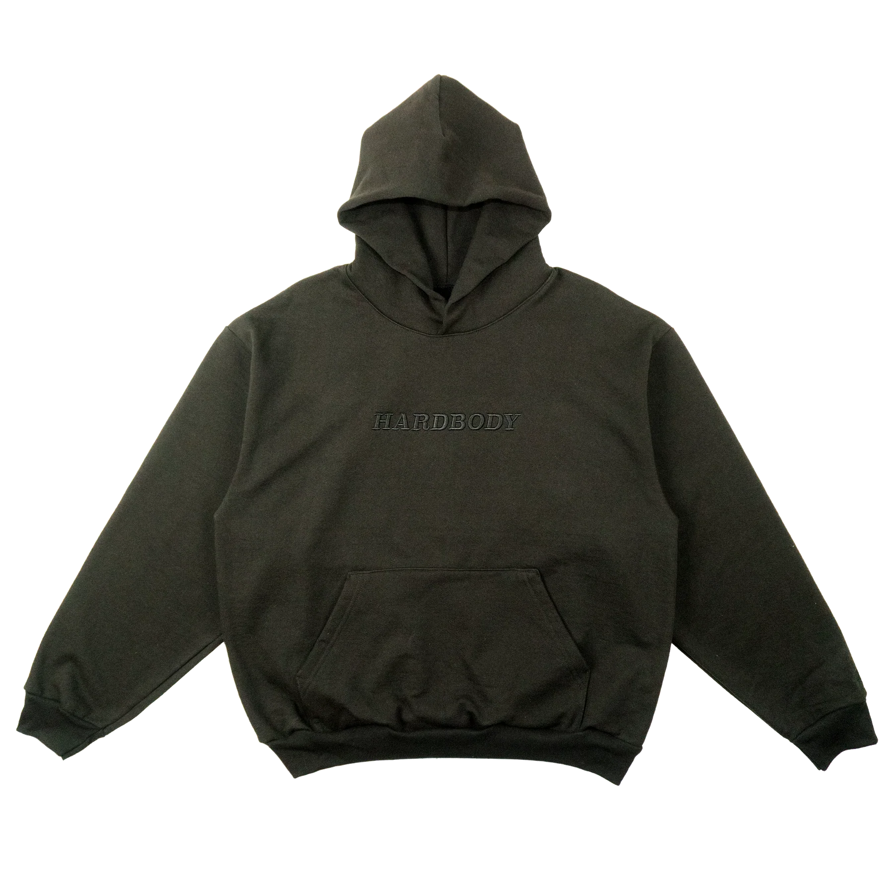 Hardbody OG Logo Hoodie Black/Black