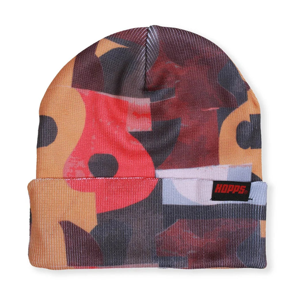 Hopps Abstraction Knit Beanie (Multi)