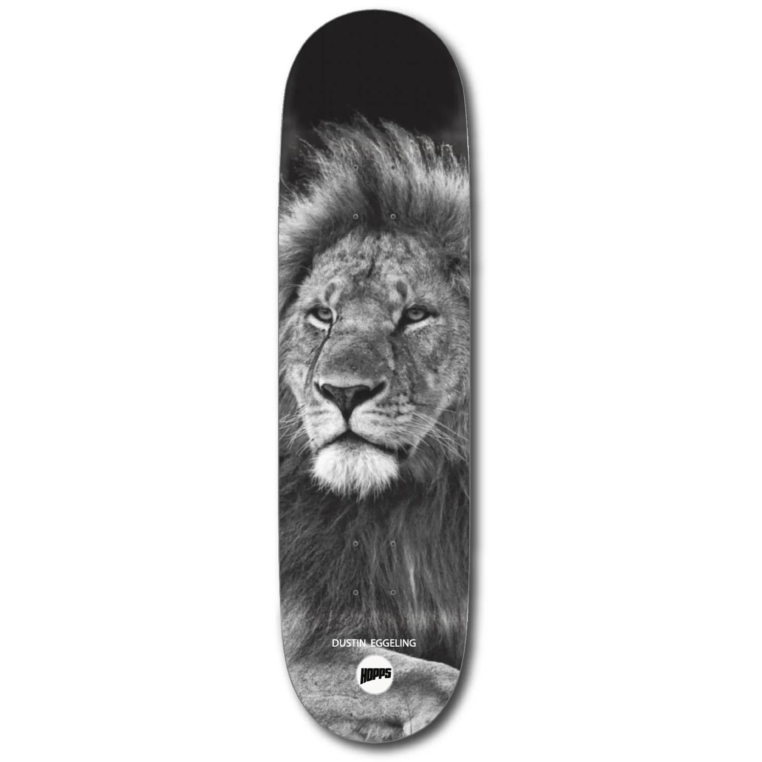 Hopps Skateboards Dustin Eggeling Lion Deck