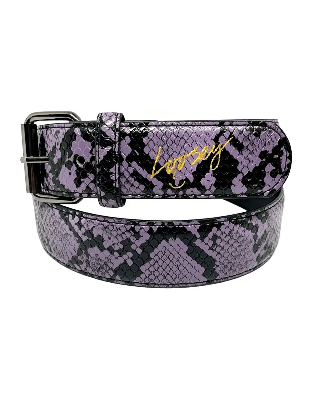 Loosey Purple Slither Belt