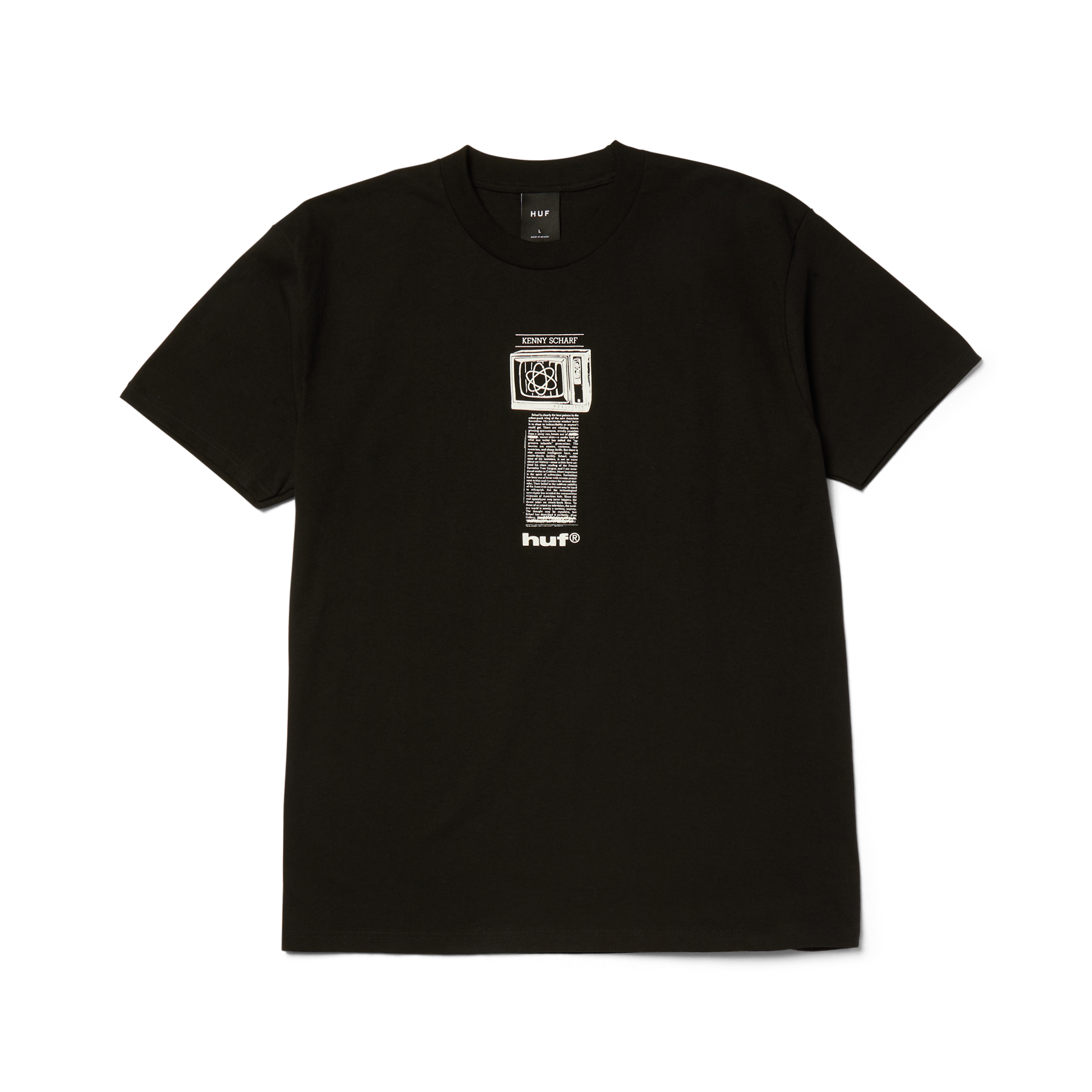 HUF Philosophy SS Tee - Black