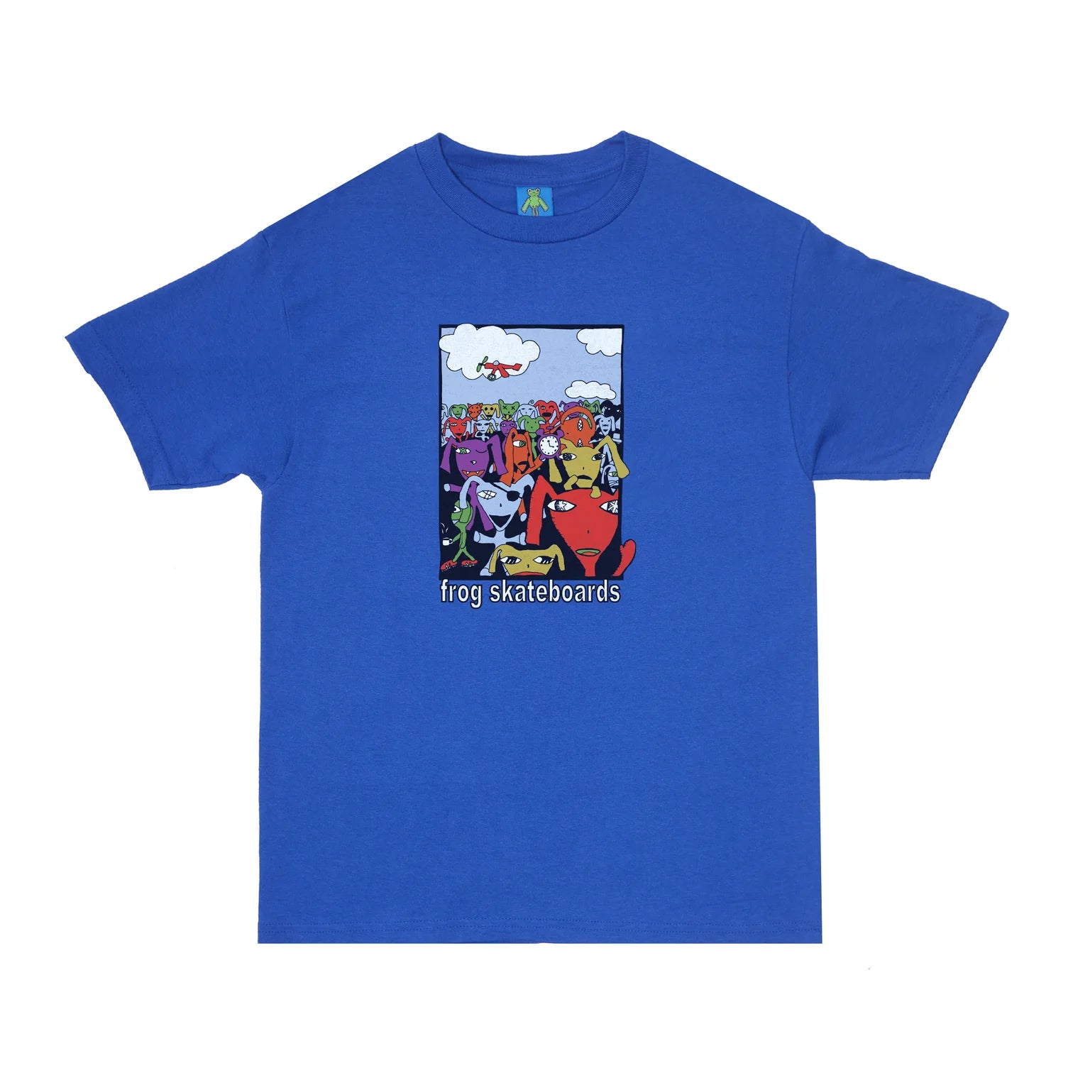 Frog Party Monster T-Shirt (Royal)