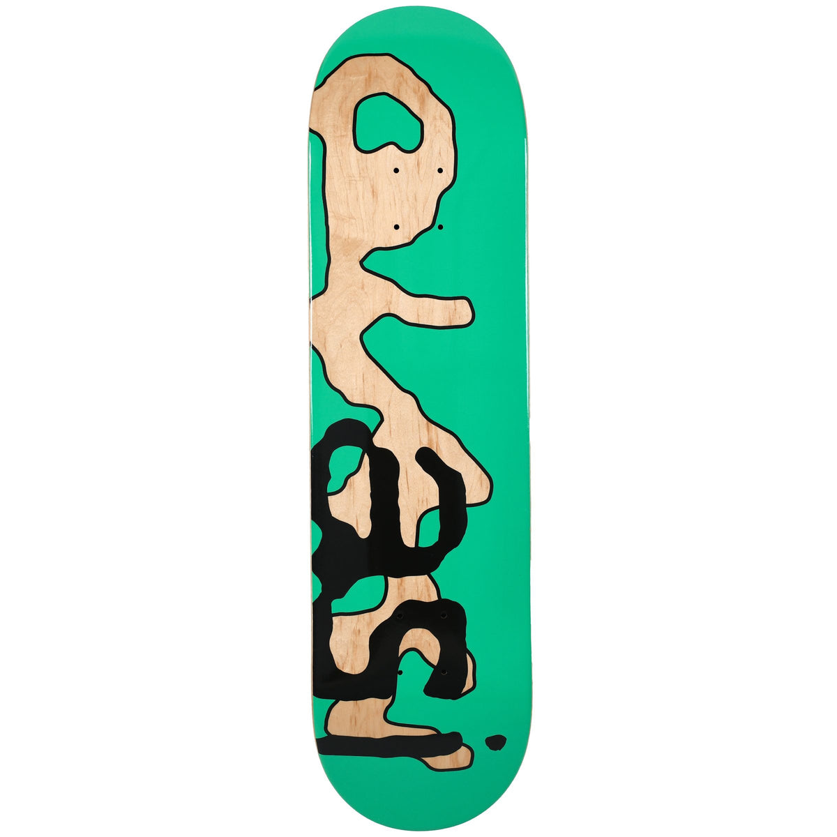 Quasi Lowercase Deck 8.25" (Green)