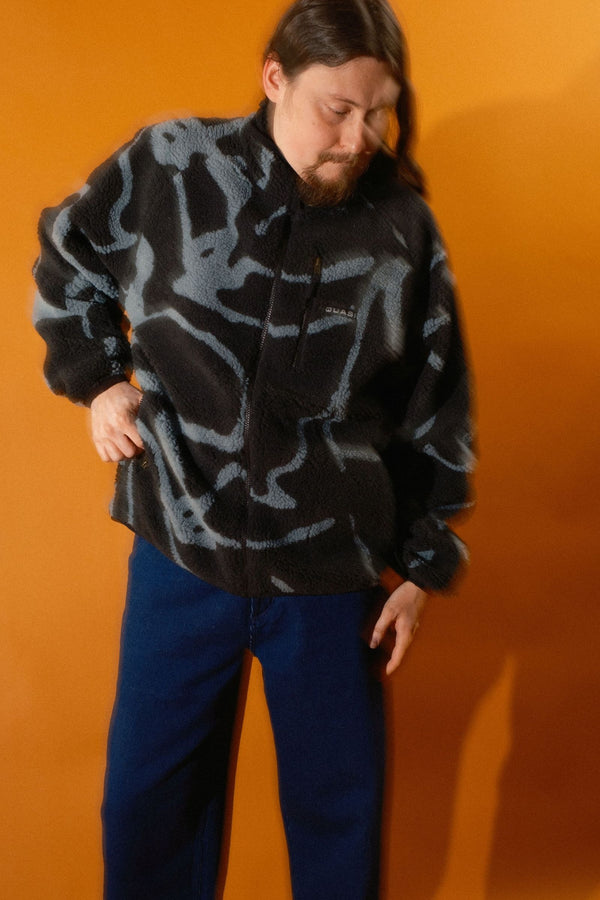 Quasi Mica Full Zip Jacket (Black)