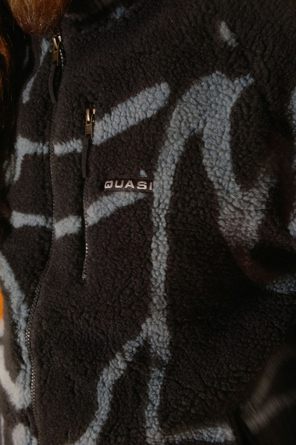 Quasi Mica Full Zip Jacket (Black)