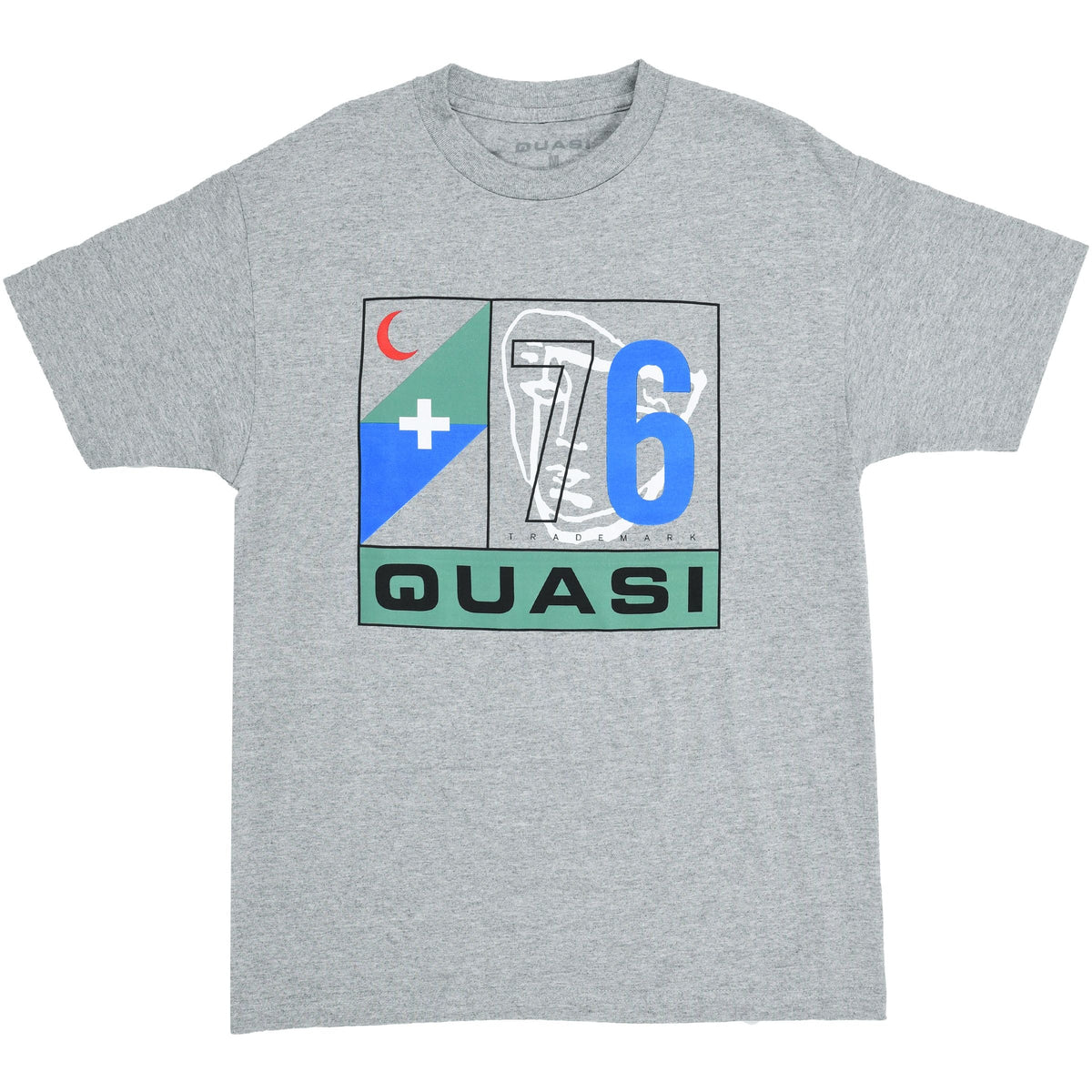 Quasi Runner Tee (Heather Grey)