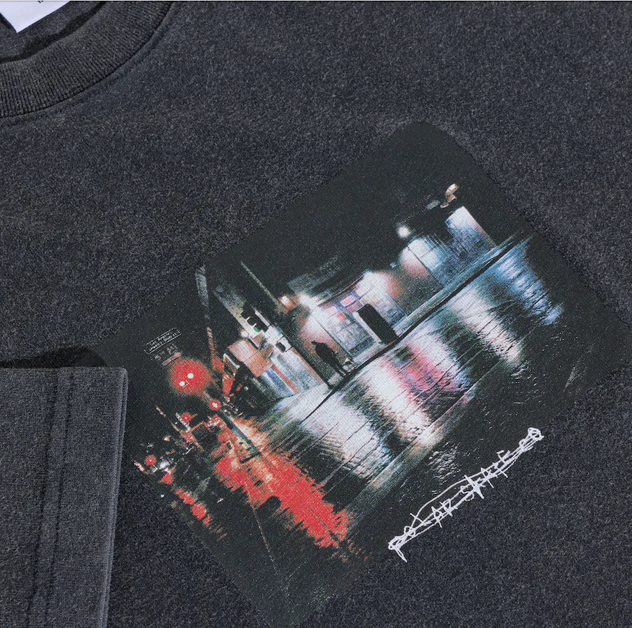 Polar Fill Tee | 5th ST/LA (Silver Black)