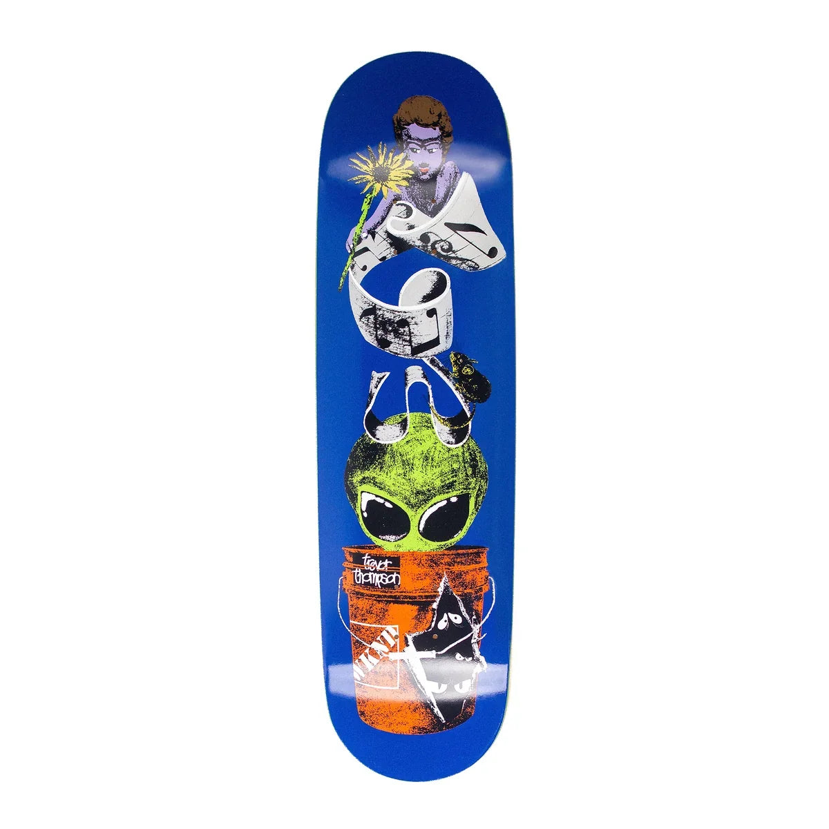 WKND 'Visitors' Trevor Thompson Deck (Silver Ink)