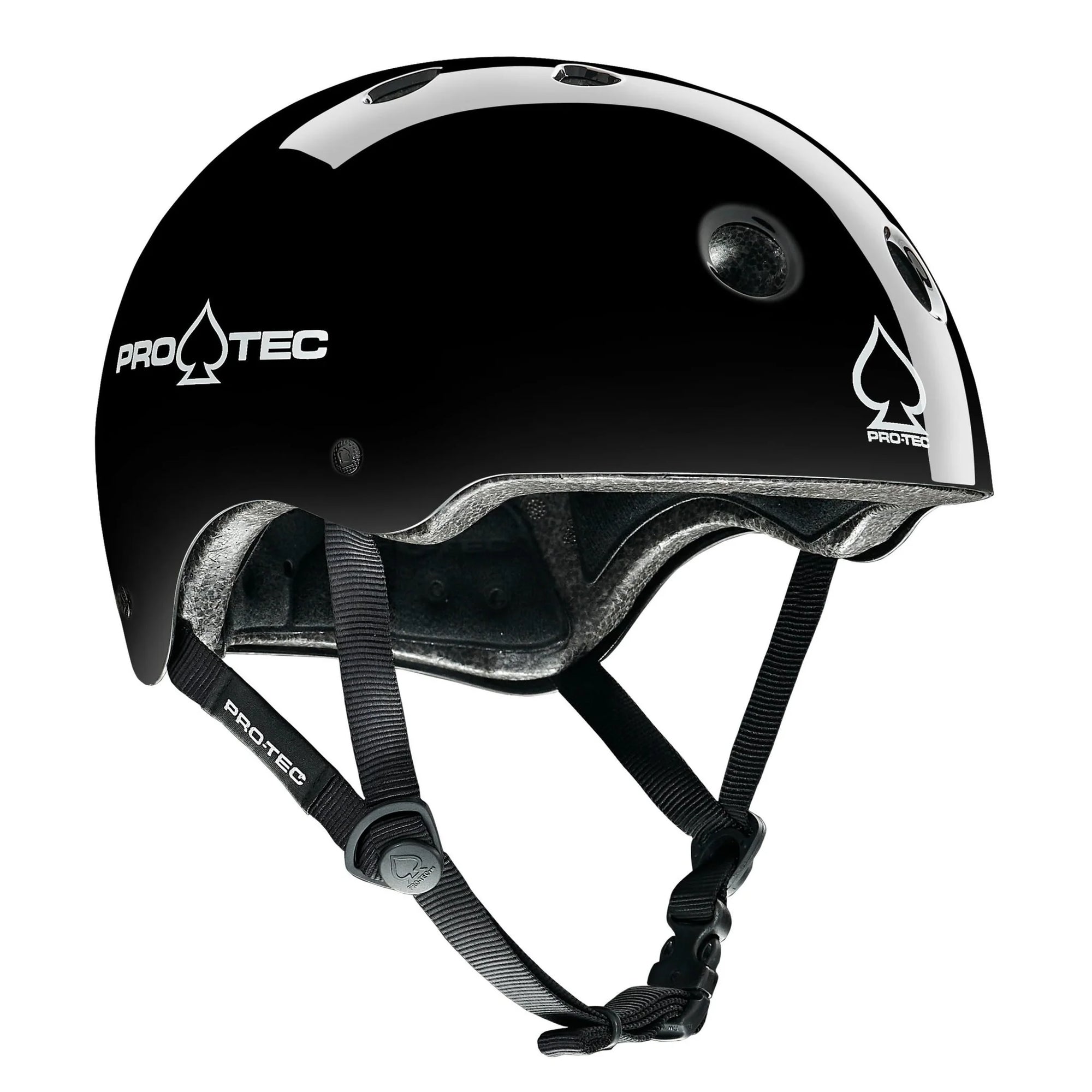 Protec Classic Helmet (Gloss Black)