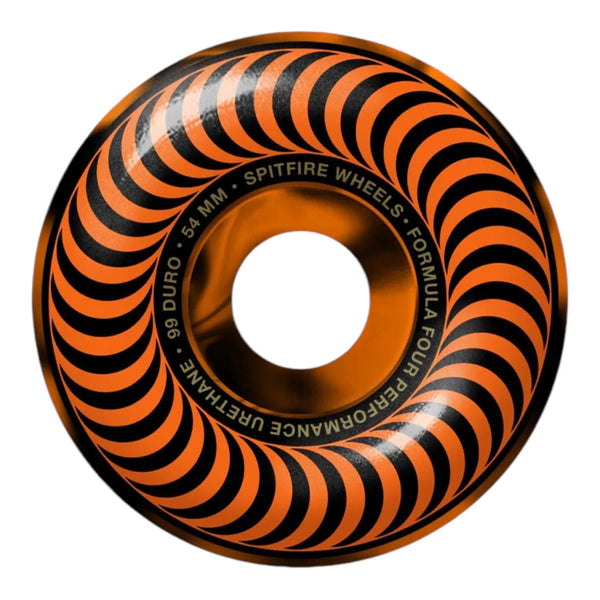 Spitfire F4 99 Classic Swirl Black/Orange 52
