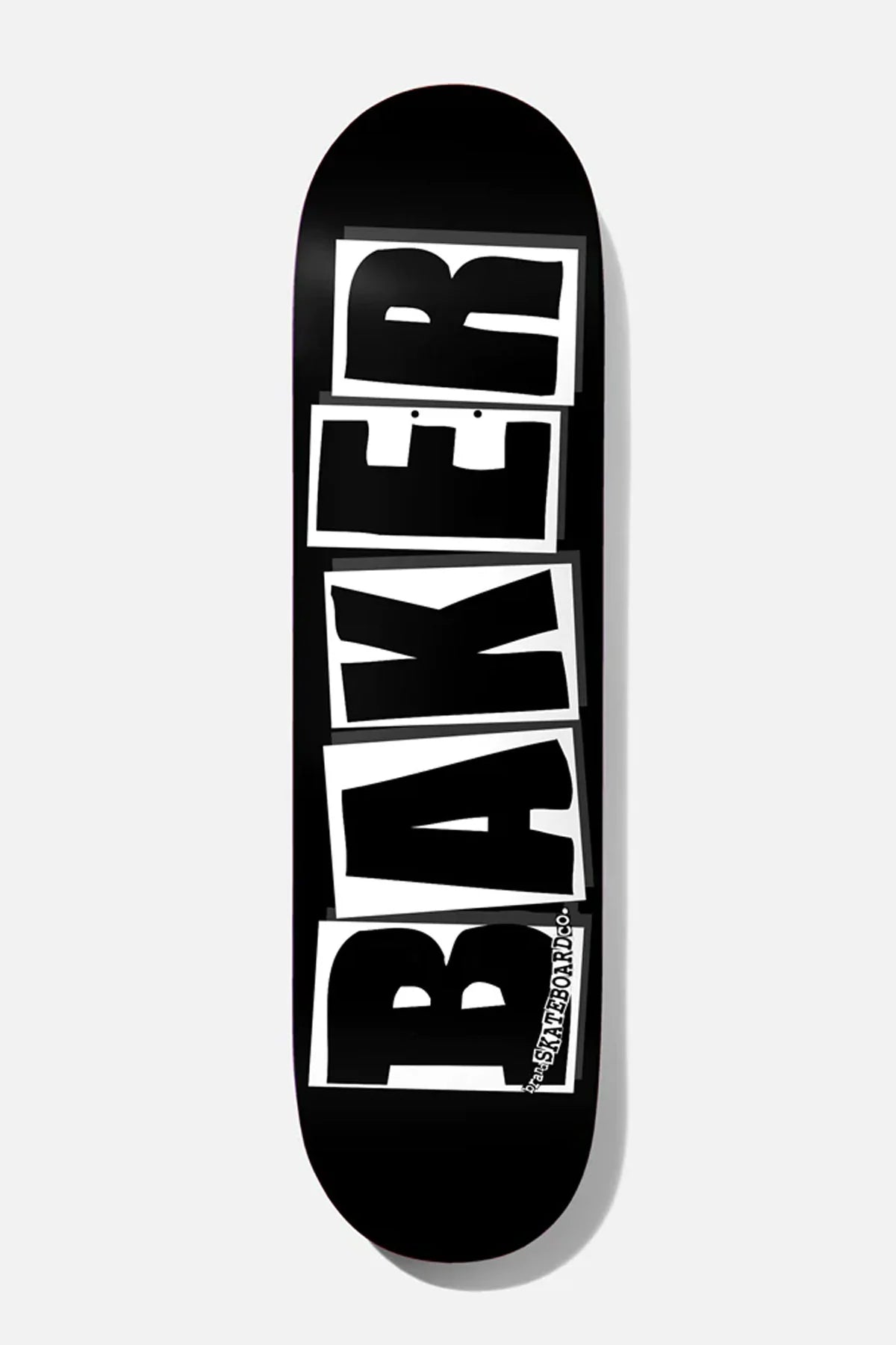 Baker Logo Deck 8.25" (Black/White)