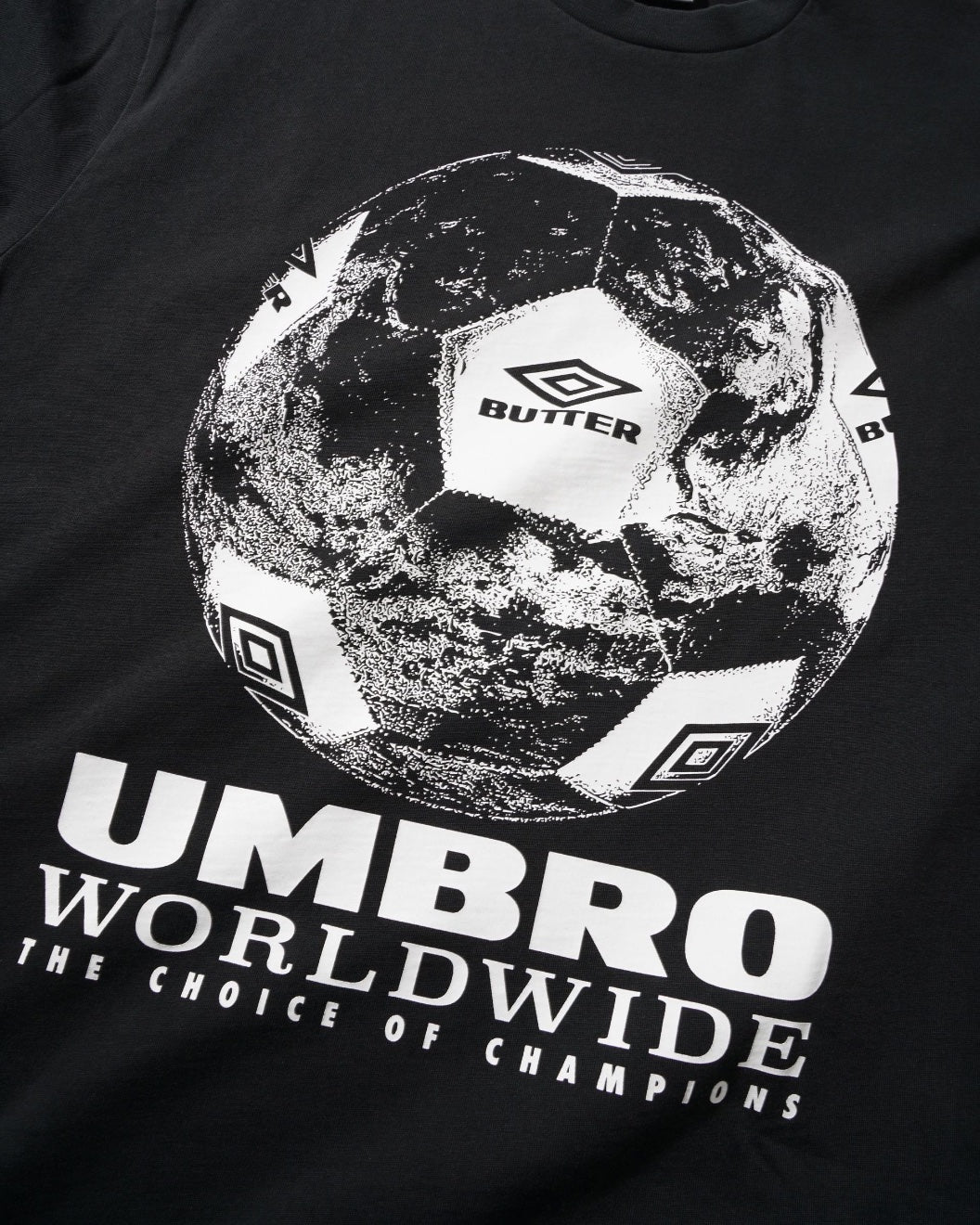 Butter Goods World Game Tee (Washed Black)