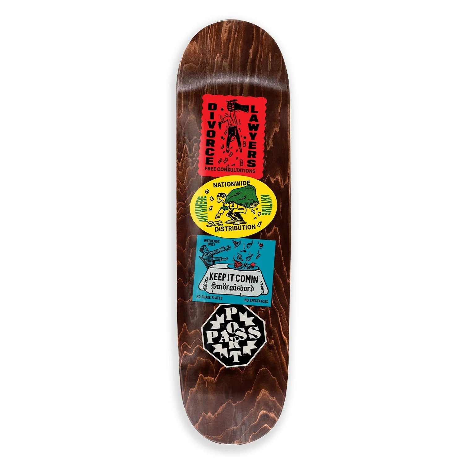 Pass-Port Coaster Series Distribution Deck 8.25"