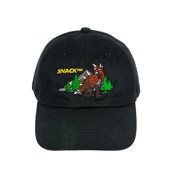 Snack Crazy Like A Fox Hat (Black)