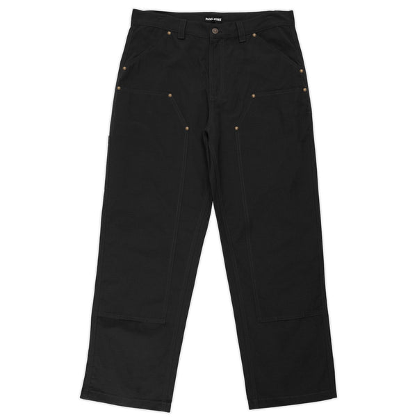 Pass-Port Ripstop Double Knee Diggers Club Pants Black