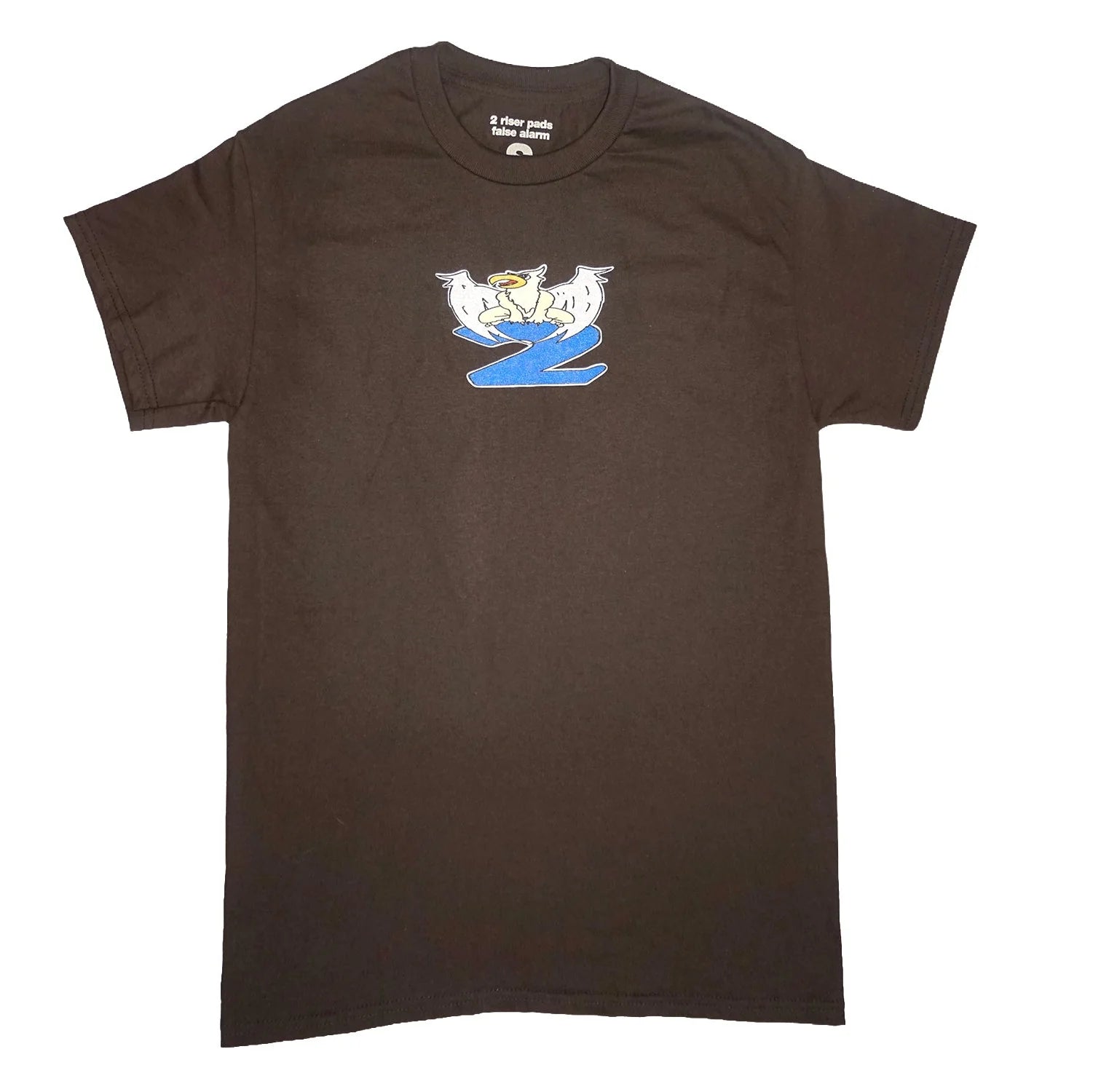 2 Riser Pads Bird Tee (Brown)