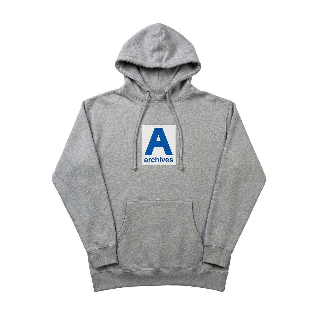 Archives Metro Hoodie Heather Grey