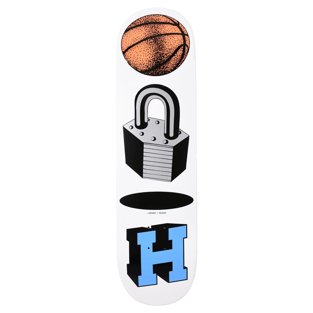 Quasi Henry 'Locked' 8.125”