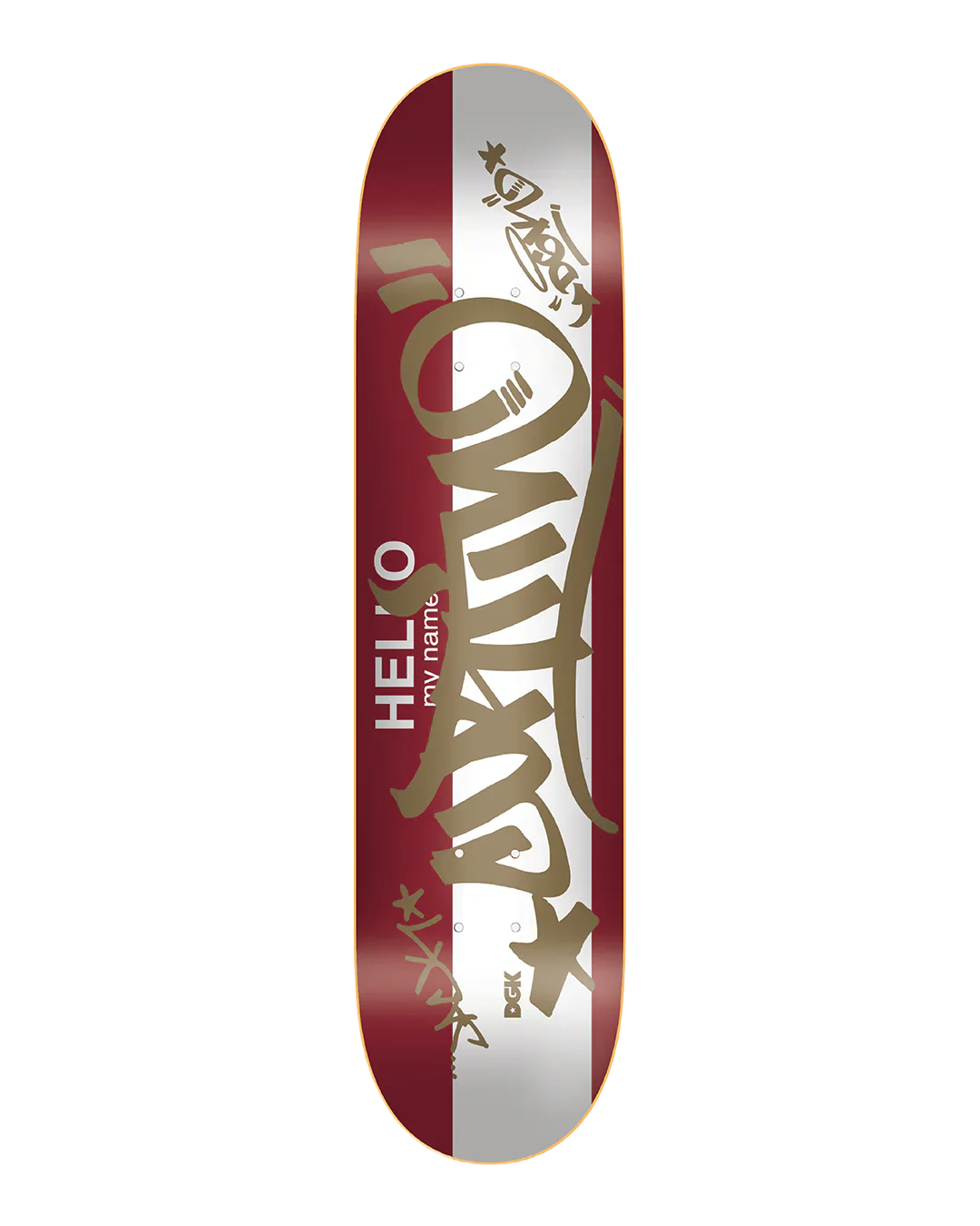 DGK Jack Curtin Hello My Name Is... Deck 8.1